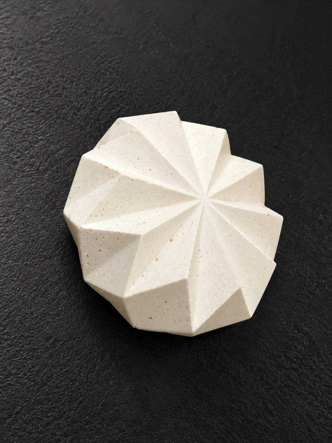 Terrazzo Ivory Spiral Paper Weight